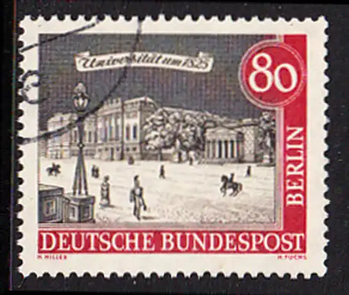 BERLIN 1962 Michel-Nummer 227 gestempelt EINZELMARKE (d)