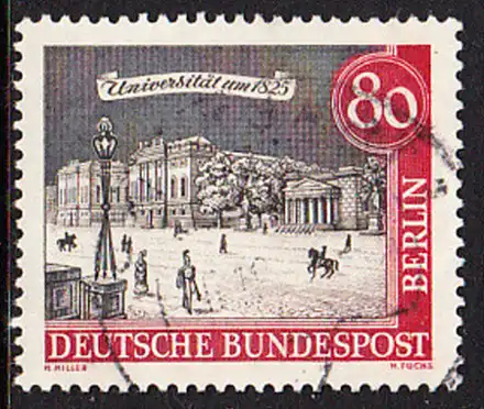 BERLIN 1962 Michel-Nummer 227 gestempelt EINZELMARKE (c)