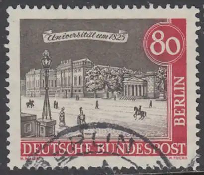 BERLIN 1962 Michel-Nummer 227 gestempelt EINZELMARKE (k)