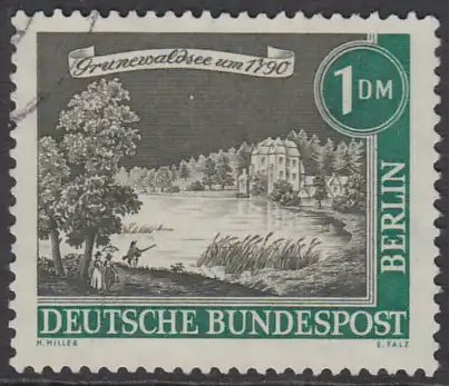 BERLIN 1962 Michel-Nummer 229 gestempelt EINZELMARKE (e)