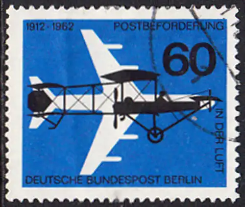 BERLIN 1962 Michel-Nummer 230 gestempelt EINZELMARKE (a)