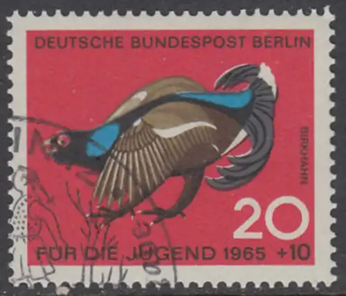 BERLIN 1965 Michel-Nummer 252 gestempelt EINZELMARKE (d)