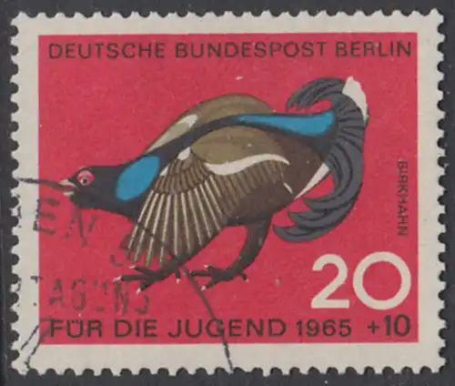 BERLIN 1965 Michel-Nummer 252 gestempelt EINZELMARKE (b)