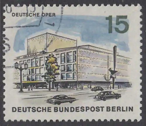 BERLIN 1965 Michel-Nummer 255 gestempelt EINZELMARKE (a)