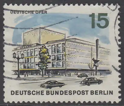 BERLIN 1965 Michel-Nummer 255 gestempelt EINZELMARKE (c)