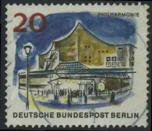 BERLIN 1965 Michel-Nummer 256 gestempelt EINZELMARKE (b)