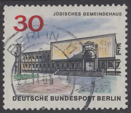 BERLIN 1965 Michel-Nummer 257 gestempelt EINZELMARKE (g)