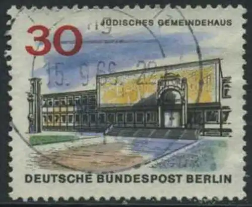 BERLIN 1965 Michel-Nummer 257 gestempelt EINZELMARKE (d)