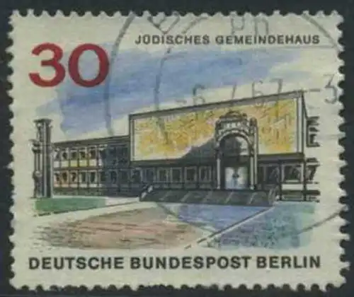 BERLIN 1965 Michel-Nummer 257 gestempelt EINZELMARKE (c)