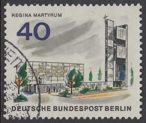 BERLIN 1965 Michel-Nummer 258 gestempelt EINZELMARKE (f)