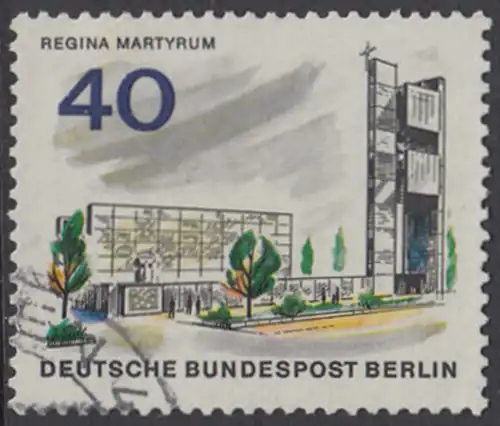 BERLIN 1965 Michel-Nummer 258 gestempelt EINZELMARKE (e)