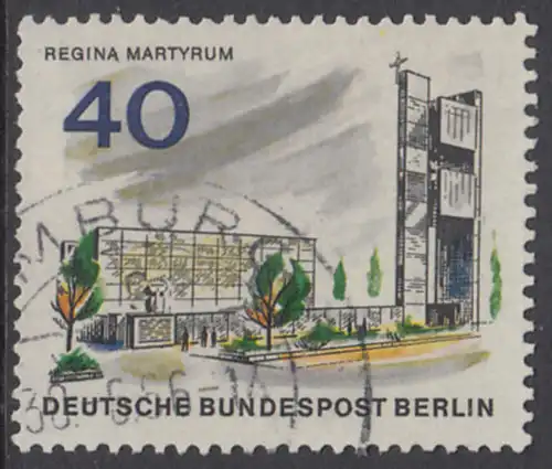 BERLIN 1965 Michel-Nummer 258 gestempelt EINZELMARKE (d)