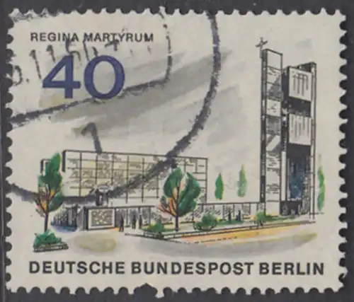 BERLIN 1965 Michel-Nummer 258 gestempelt EINZELMARKE (b)