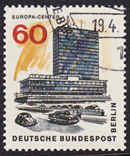 BERLIN 1965 Michel-Nummer 260 gestempelt EINZELMARKE (b)