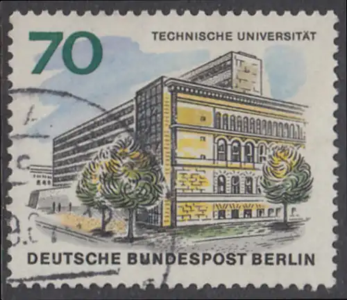 BERLIN 1965 Michel-Nummer 261 gestempelt EINZELMARKE (d)