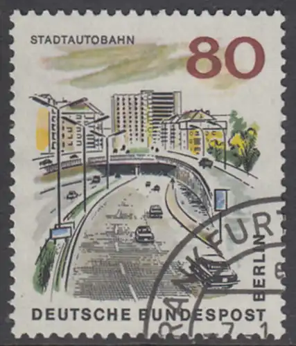 BERLIN 1965 Michel-Nummer 262 gestempelt EINZELMARKE (e)