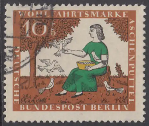 BERLIN 1965 Michel-Nummer 266 gestempelt EINZELMARKE (m)