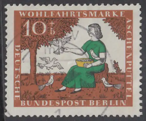 BERLIN 1965 Michel-Nummer 266 gestempelt EINZELMARKE (a)