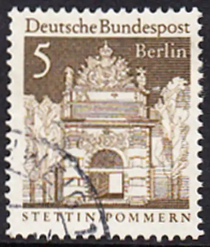 BERLIN 1966 Michel-Nummer 270 gestempelt EINZELMARKE (b)
