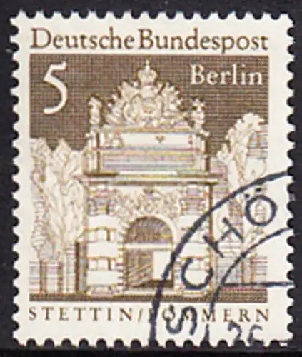 BERLIN 1966 Michel-Nummer 270 gestempelt EINZELMARKE (a)