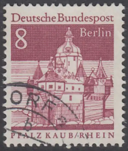 BERLIN 1966 Michel-Nummer 271 gestempelt EINZELMARKE (o)