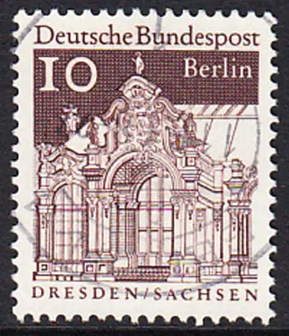 BERLIN 1966 Michel-Nummer 272 gestempelt EINZELMARKE (o)