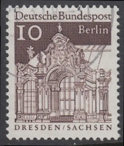 BERLIN 1966 Michel-Nummer 272 gestempelt EINZELMARKE (p)