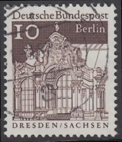BERLIN 1966 Michel-Nummer 272 gestempelt EINZELMARKE (s)