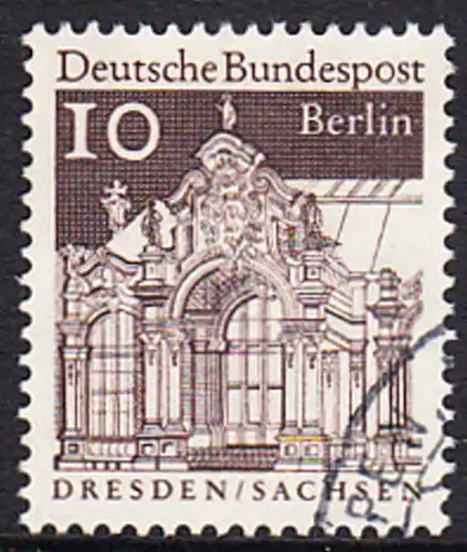 BERLIN 1966 Michel-Nummer 272 gestempelt EINZELMARKE (l)