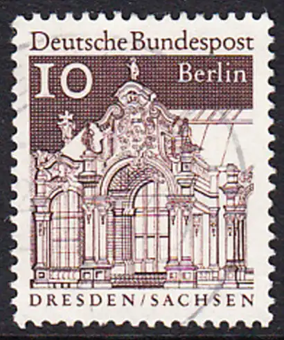 BERLIN 1966 Michel-Nummer 272 gestempelt EINZELMARKE (k)