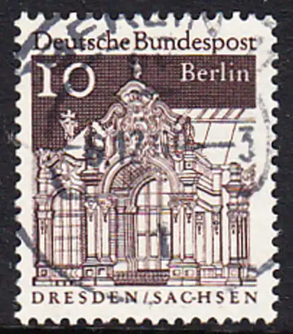 BERLIN 1966 Michel-Nummer 272 gestempelt EINZELMARKE (f)