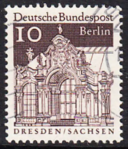 BERLIN 1966 Michel-Nummer 272 gestempelt EINZELMARKE (e)