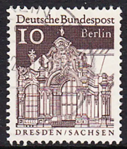 BERLIN 1966 Michel-Nummer 272 gestempelt EINZELMARKE (b)