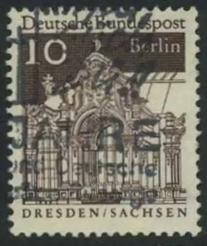 BERLIN 1966 Michel-Nummer 272 gestempelt EINZELMARKE (n)