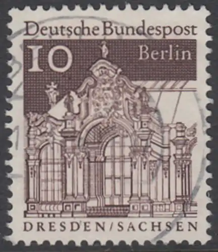 BERLIN 1966 Michel-Nummer 272 gestempelt EINZELMARKE (r)