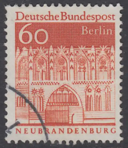 BERLIN 1966 Michel-Nummer 278 gestempelt EINZELMARKE (b)