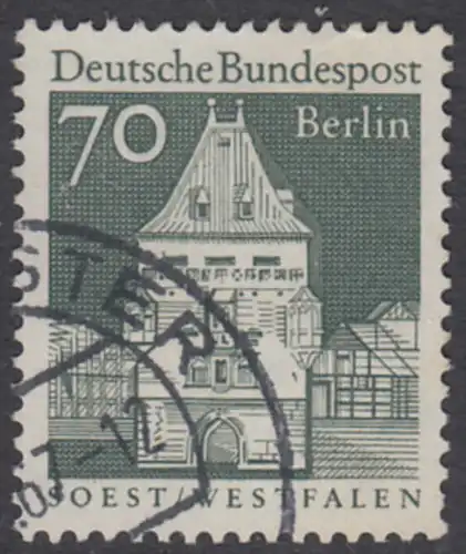 BERLIN 1966 Michel-Nummer 279 gestempelt EINZELMARKE (a)
