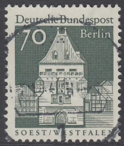 BERLIN 1966 Michel-Nummer 279 gestempelt EINZELMARKE (c)