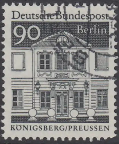 BERLIN 1966 Michel-Nummer 281 gestempelt EINZELMARKE (c)