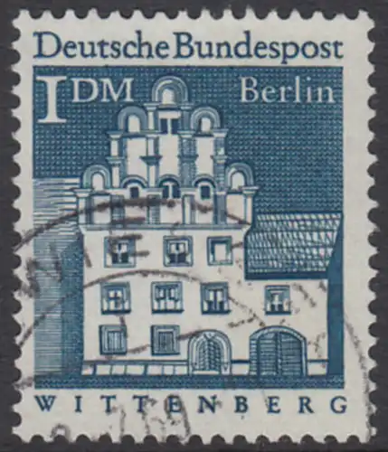 BERLIN 1966 Michel-Nummer 282 gestempelt EINZELMARKE (f)