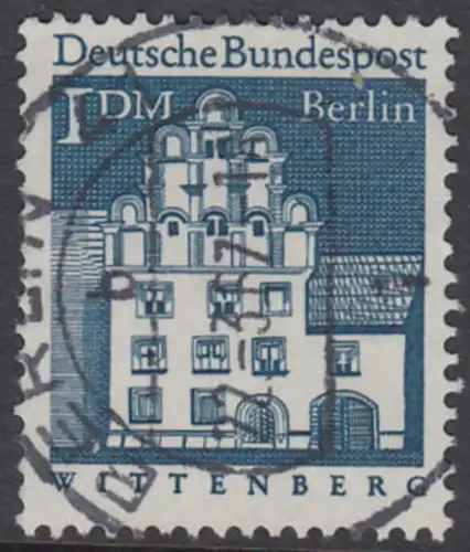 BERLIN 1966 Michel-Nummer 282 gestempelt EINZELMARKE (c)