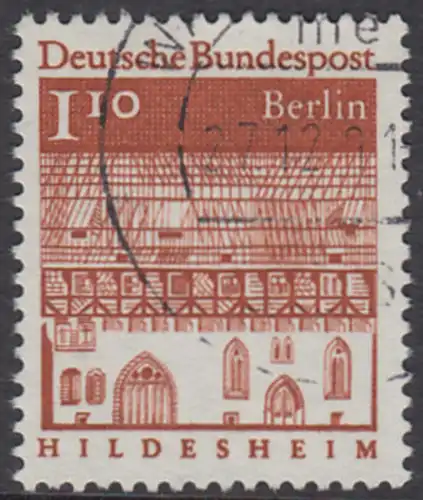 BERLIN 1966 Michel-Nummer 283 gestempelt EINZELMARKE (b)