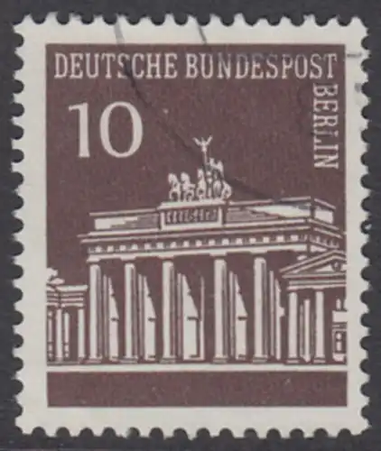 BERLIN 1966 Michel-Nummer 286 gestempelt EINZELMARKE (n)