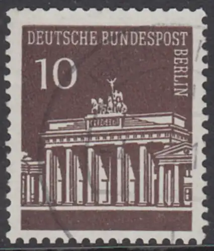 BERLIN 1966 Michel-Nummer 286 gestempelt EINZELMARKE (s)