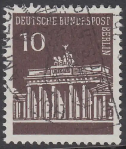 BERLIN 1966 Michel-Nummer 286 gestempelt EINZELMARKE (r)