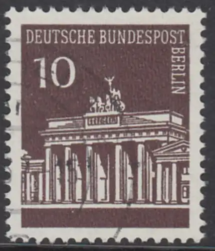 BERLIN 1966 Michel-Nummer 286 gestempelt EINZELMARKE (u)