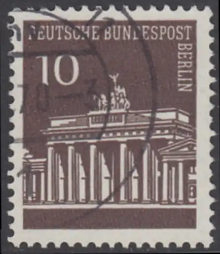 BERLIN 1966 Michel-Nummer 286 gestempelt EINZELMARKE (q)