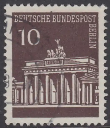 BERLIN 1966 Michel-Nummer 286 gestempelt EINZELMARKE (p)