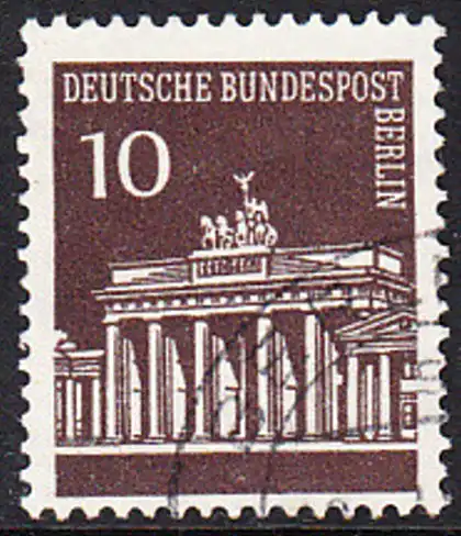 BERLIN 1966 Michel-Nummer 286 gestempelt EINZELMARKE (f)