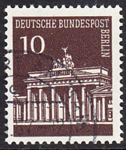 BERLIN 1966 Michel-Nummer 286 gestempelt EINZELMARKE (d)